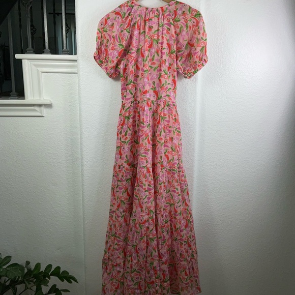 Banjanan Norma Pink Maxi Dress - Picture 6 of 8